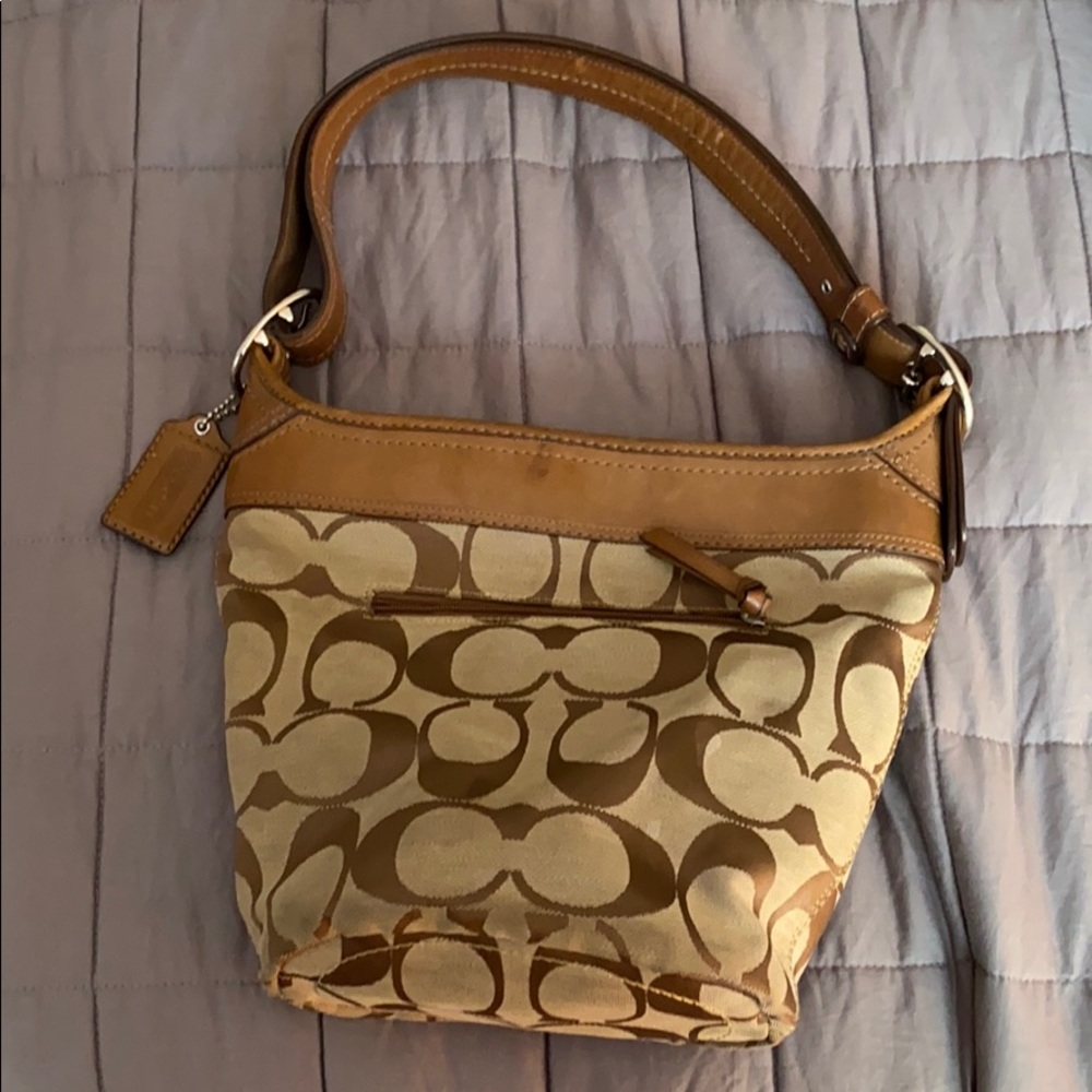 Coach Signature Bucket Bag